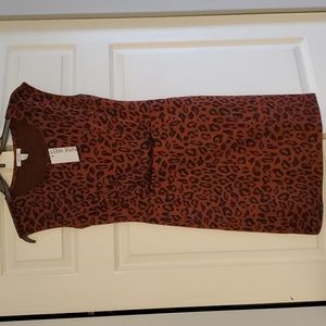 Nine West leopard pattern dress